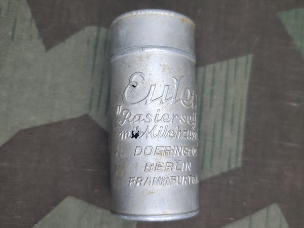 Eulen Aluminum Razor Soap Container AS-IS