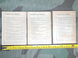 Das Neue Soldaten Liederbuch Soldier's Song Book (Set of 3)