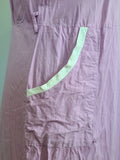 Lavender Dress with White Trim <br> (B-44" W-37.5" H-47")