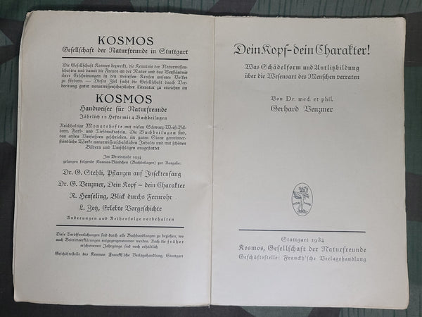 Dein Kopf dein Charakter! Book