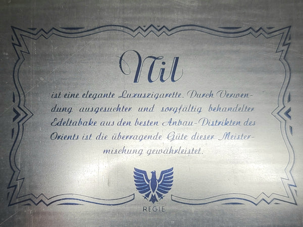 NIL Cigarette Tin for 50 Cigarettes