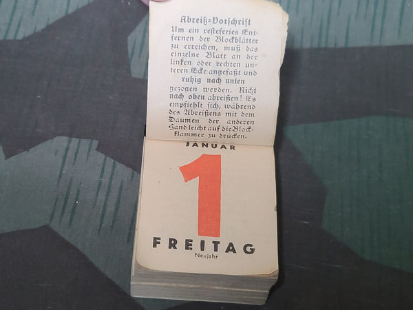 Mini Glocken Kalendar 1943