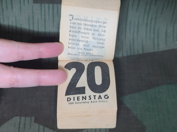 Mini Glocken Kalendar 1943