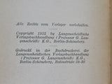 German Hungarian Dictionary 1935
