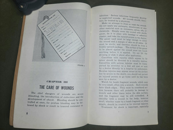 First Aid Civilian Defense Book 1941