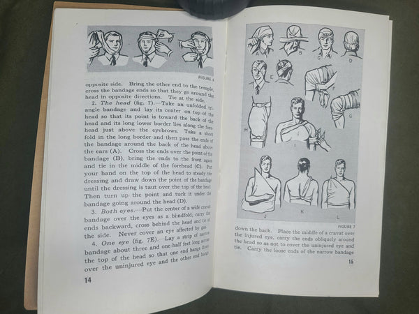First Aid Civilian Defense Book 1941