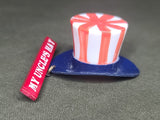 "My Uncle's Hat" Uncle Sam Hat Pin