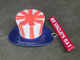 "My Uncle's Hat" Uncle Sam Hat Pin