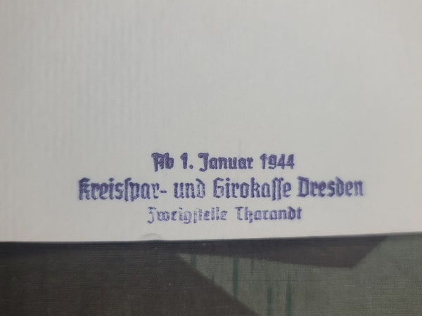 Sparbuch Savings Book and Photo