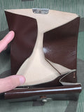 NOS Brown German Wallet with Coin Purse