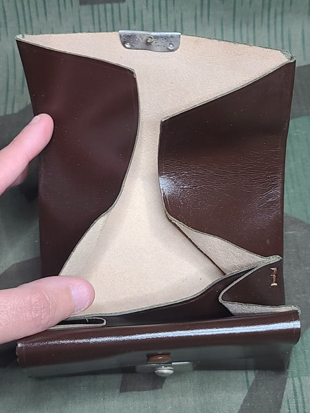 NOS Brown German Wallet with Coin Purse