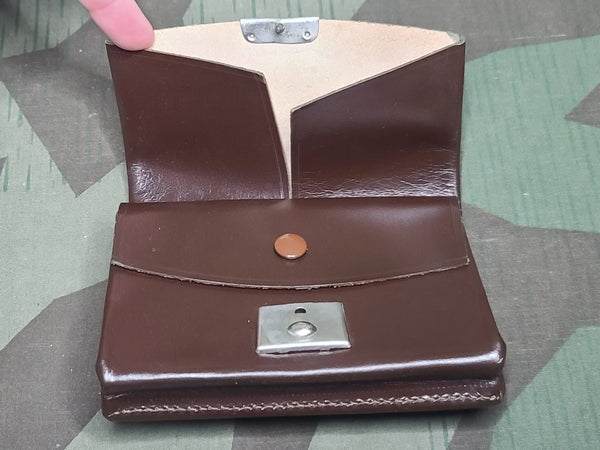 NOS Brown German Wallet with Coin Purse