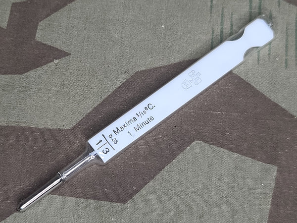 1944 Thermometer in Cardboard Tube