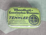 Menthol Eucalyptus Dragees Tin Temmler Werke