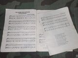 Marsch u Soldatenlieder Buch Soldier's Song Book for Zither