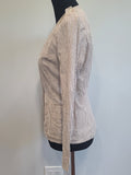 Seersucker Army Nurse Jacket <br> (B-36" W-29.5")