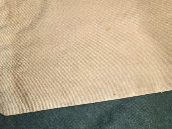 Tan WAC Private Purchase Zipper Bag