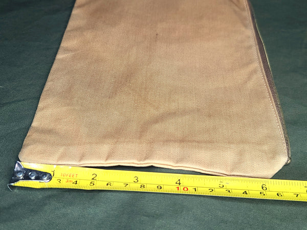 Tan WAC Private Purchase Zipper Bag