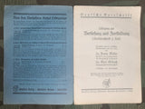 Deutsche Kurzschrift Shorthand Books 1939 & 1940