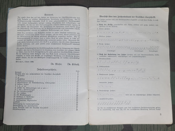 Deutsche Kurzschrift Shorthand Books 1939 & 1940