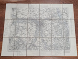 1915 Leipzig Area Military Map