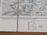 1915 Leipzig Area Military Map
