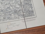 1915 Leipzig Area Military Map