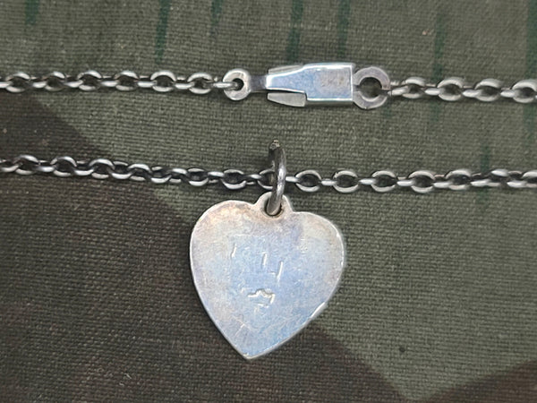 Small Ich Liebe Dich (I Love You) Heart Necklace