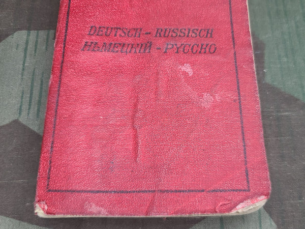 WWI (or Earlier) Deutsch - Russisch Dictionary