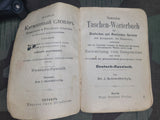 WWI (or Earlier) Deutsch - Russisch Dictionary