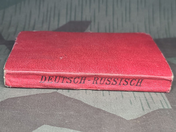 WWI (or Earlier) Deutsch - Russisch Dictionary