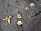 Army Nurse Jacket and Skirt with Insignia <br> (B-35" W-27" H-37")