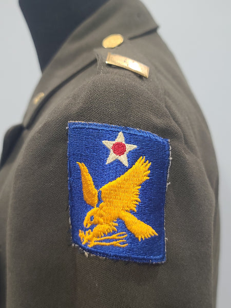 Army Nurse Jacket and Skirt with Insignia <br> (B-35" W-27" H-37")