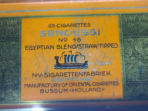 Reemtsma Senoussi Cigarette Tin