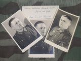 Four Photo Postcards of Heinrich Schäfer
