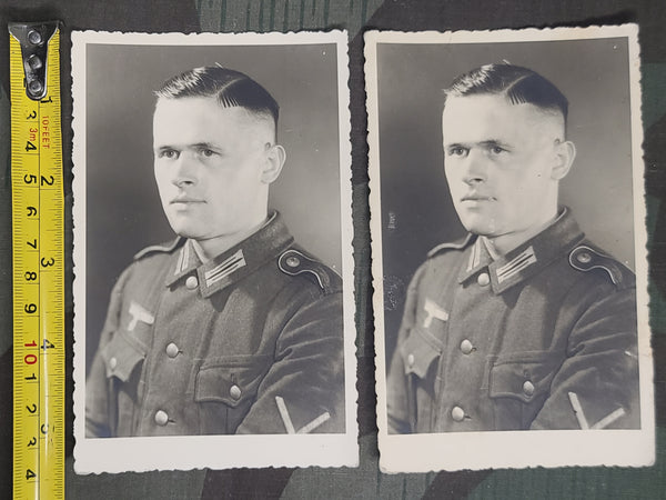Four Photo Postcards of Heinrich Schäfer