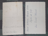 Four Photo Postcards of Heinrich Schäfer