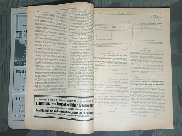 Reichs-Arbeitsblatt March 1942