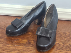 Black Marine Corps Women's Shoes Size 5 1/2B
