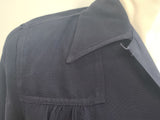 WAVES Navy Blue Blouse <br> (B-39" W-30")