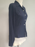 WAVES Navy Blue Blouse <br> (B-39" W-30")