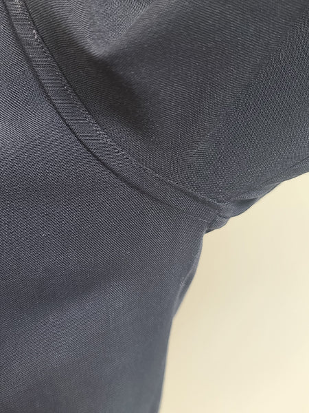 WAVES Navy Blue Blouse <br> (B-39" W-30")