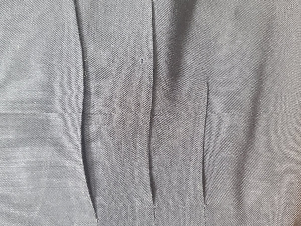 WAVES Navy Blue Blouse <br> (B-39" W-30")