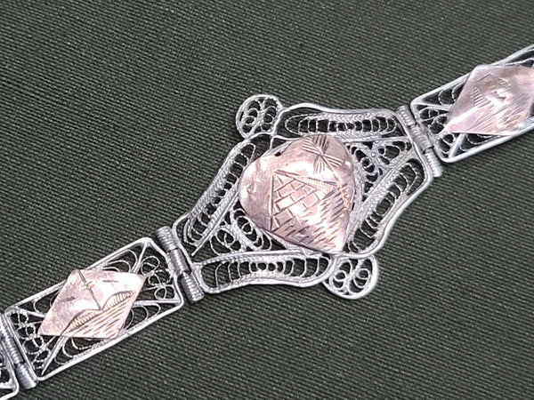 Filigree Sweetheart Bracelet from Egypt / North Africa