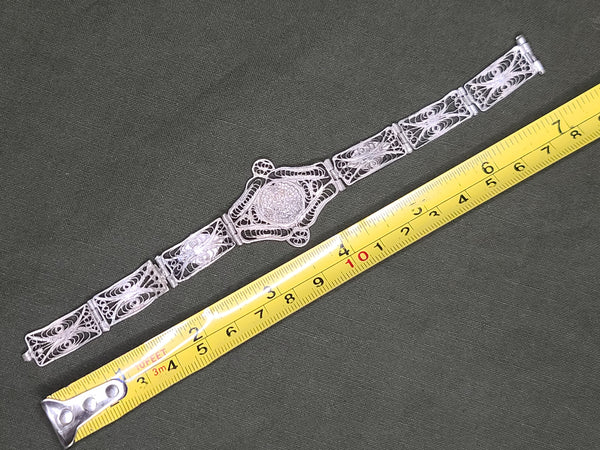 Filigree Sweetheart Bracelet from Egypt / North Africa