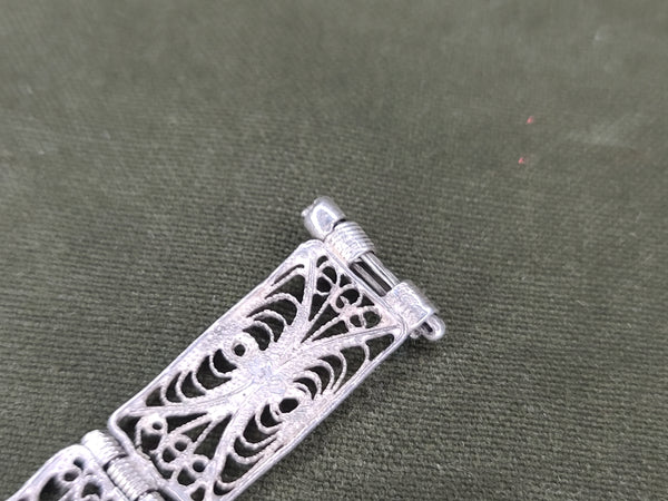 Filigree Sweetheart Bracelet from Egypt / North Africa