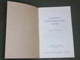 Community Food Preservation Centers Book 1941