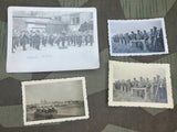 4 Photos of a German Military Band