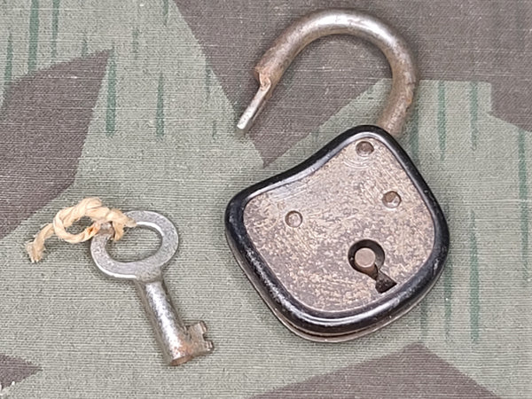 German Blue Lock German Small Lock with Key