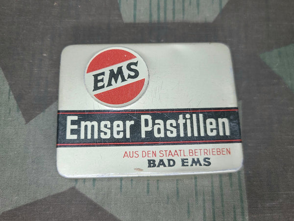 Emser Pastillen Pill Tin (Sore Throat and Cough)